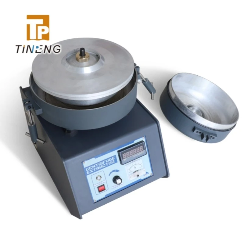 Centrifuge extractor interal view