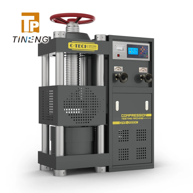 Compression testing equipment should be selected according to the complete test method not simply by its maximum load capacity Compression testing equipment should be selected according to the complete test method not simply by its maximum load capacity